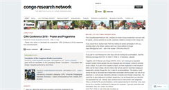 Desktop Screenshot of congoresearchnetwork.com